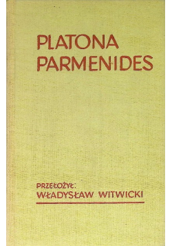 Platona Parmenides