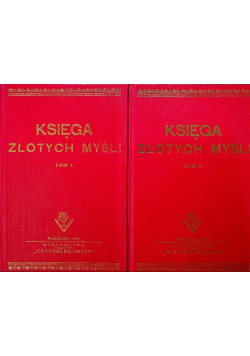Księga złotych myśli Tom 1 i 2
