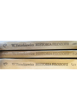 Historia Filozofii Tom I do III