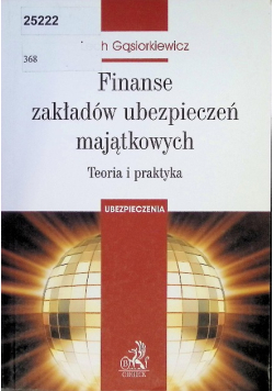 Finanse zakładów ubezpieczeń majątkowych