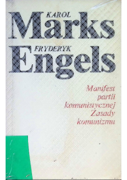 Manifest partii komunistycznej Zasady komunizmu