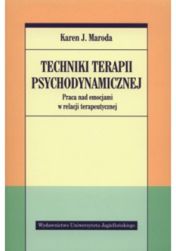 Techniki terapii psychodynamicznej