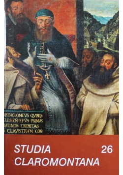 Studia Claromontana Tom 26