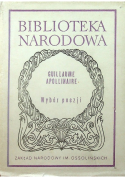 Apollinaire Wybór poezji