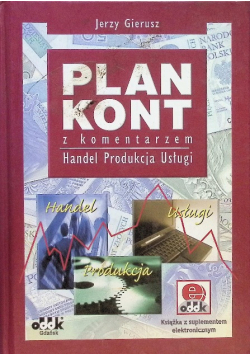 Plan kont z komentarzem handel produkcja usługi