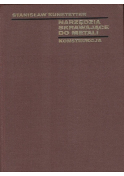 Narzędzia skrawające do metali