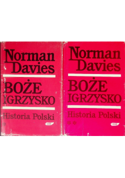 Boże igrzysko Tom 1 i 2