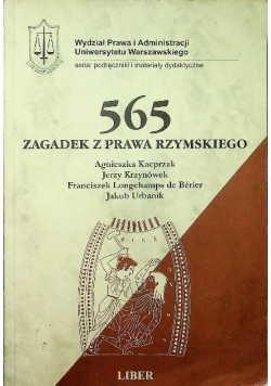 565 zagadek z prawa rzymskiego