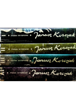 Korczak Pisma wybrane Tom 1 do 4