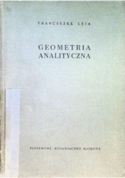 Geometria analityczna