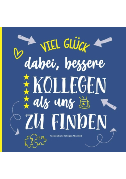 Poesiealbum Kollegen Abschied