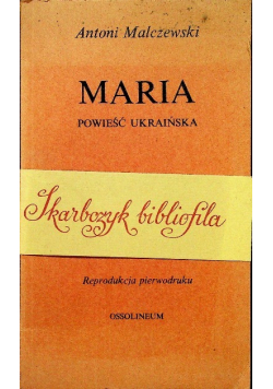 Maria powieść Ukraińska