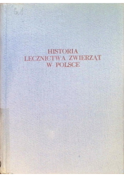 Historia lecznictwa zwierząt w Polsce