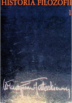 Historia filozofii Tom 1