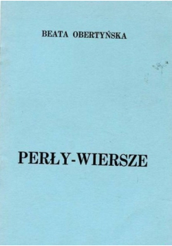 Perły  wiersze