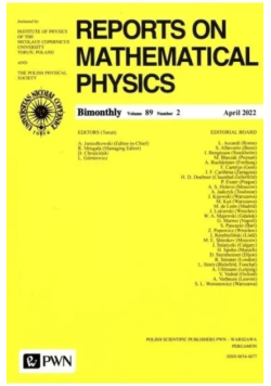 Reports on Mathematical Physics 89/2