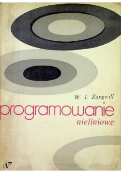 Programowanie nieliniowe