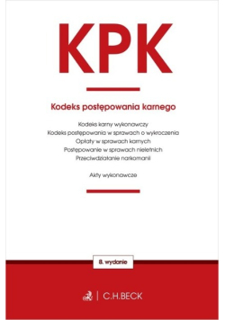 KPK. Kodeks postępowania karnego