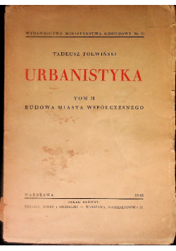 Urbanistyka Tom II 1948 r.