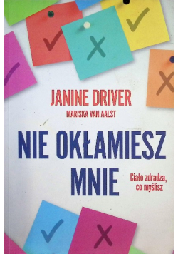 Nie okłamiesz mnie
