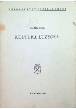 Kultura łużycka
