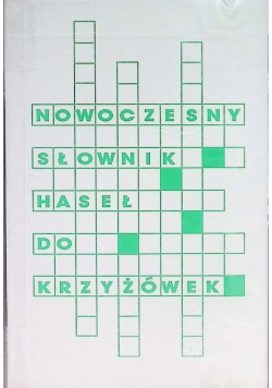 Nowoczesny słownik Haseł do krzyżówek
