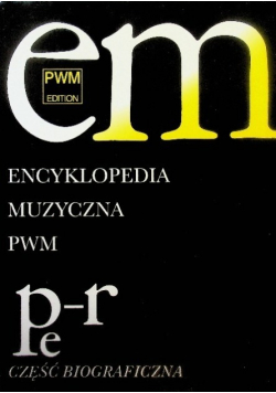 Encyklopedia muzyczna PWM Pe-R Tom 8