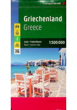 Mapa samochodowa - Grecja 1:500 000