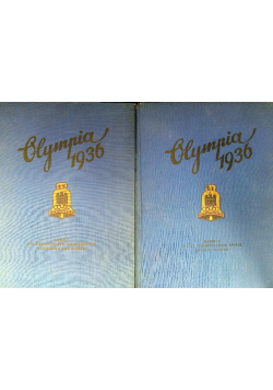 Die Olympischen Spiele Band 1 i 2 1936 r.