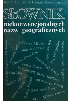 Słownik niekonwencjonalnych nazw geograficznych