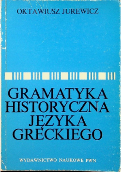 Gramatyka historyczna języka greckiego