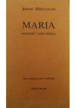 Maria powieść Ukraińska
