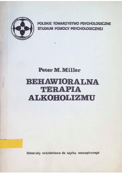 Behawioralna terapia alkoholizmu