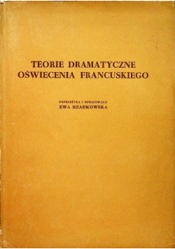 Teorie dramatyczne oświecenia francuskiego