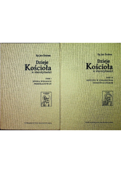 Dzieje Kościoła w starożytności Tom 1 i 2