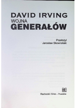 Wojna Generałów