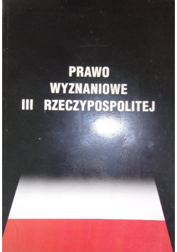 Prawo wyznaniowe III Rzeczypospolitej
