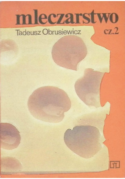 Mleczarstwo Część II