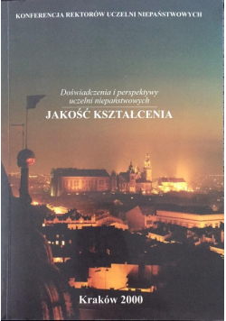 Jakość kształcenia Część I