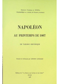Napoleon au printemps de 1807