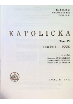 Encyklopedia Katolicka Tom 4