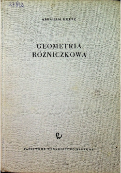 Geometria różniczkowa