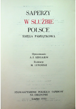 Saperzy w służbie Polsce