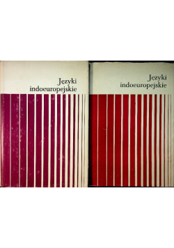 Języki indoeuropejskie Tomy 1 i 2