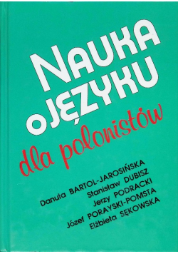 Nauka o języku dla polonistów