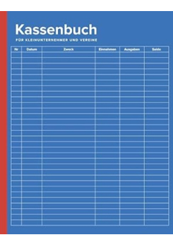 Kassenbuch fur Kleinunternehmer und Vereine