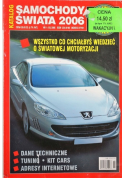 Katalog Samochody Świata Nr 1 / 06