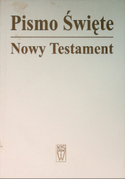 Pismo Święte Nowy testament