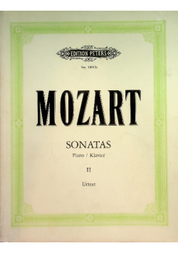Mozart Sonatas Piano Część 2