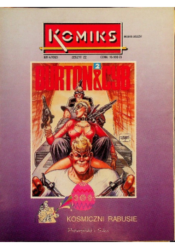 Komiks Nr 4  Burton and Cyb Kosmiczni rabusie